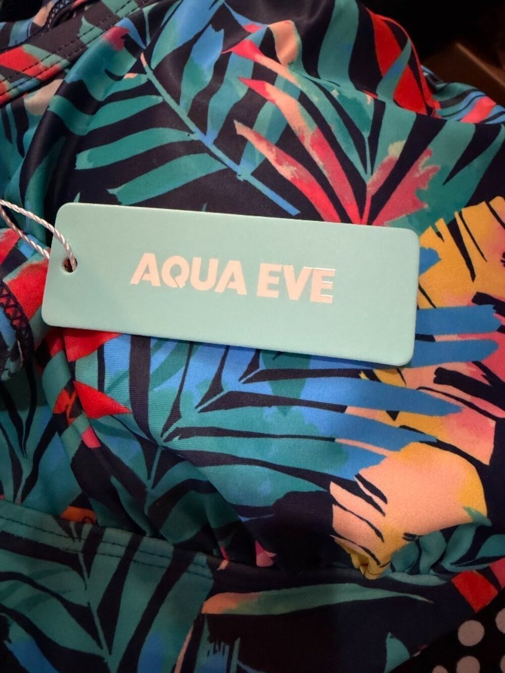 Aqua Eve Plus Size Swimsuit 18W NWT - Picture 5 of 8